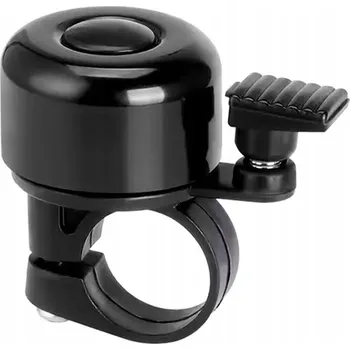 Zvonek na kolo Mechanický zvonek na kolo ROCKET černý 35 mm