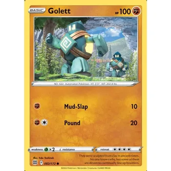 Sběratelská karetní hra Pokémon karta Golett 082/172