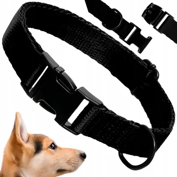 Obojek pro psa Obojek pro psa silný s kovovou sponou nastavitelný velikost S 1cm 10cm-25cm