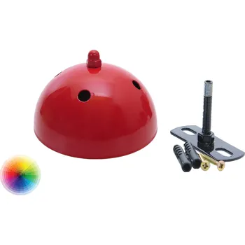 Příslušenství pro svítidlo Baldachýn stropní i nástěnný barevný 120 mm, 2-12 otvorů