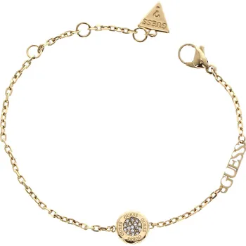 Náramek Guess Stylový pozlacený náramek se zirkony Stylish Guess JUBB04594JWYG 14,5 cm + 2 měsíce na vrácení zboží