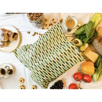 Sáček na potraviny Božan balič Pytloň voskovaný Pytlík 40x40cm. Šupinka