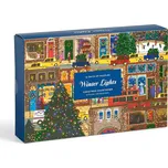 GALISON Puzzle Adventní kalendář na 12 dní Joe Laforme: Zimní světla 12x80 dílků