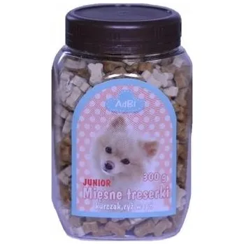 Pamlsek pro psa Adbi Junior Meat pamlsky Kuřecí s rýží 300 g