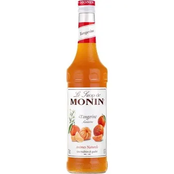 Sirup Monin Tangerine Sirup (mandarinka) nabízí sladkou a intenzivně citrusovou chuť mandarinek. Tento sirup je vynikající pro přidání jasné a svěží chuti do různých nápojů, jako jsou koktejly, limonády a ledové čaje. Jeho živá barva a chuť jsou ideální také pr