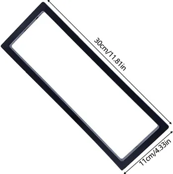 Rám na obraz 3D rámeček na sušené květy | fotorámeček, domácí dekorace - 30 x 11 cm