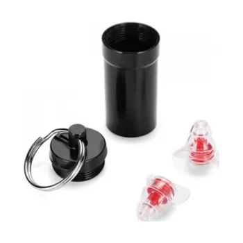 Špunt do uší Hliníkové pouzdro na špunty do uší, Earmor