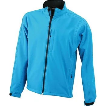 Daiber Pánská Softshell bunda JN135 Barva: Modrá aqua, Velikost: 3XL