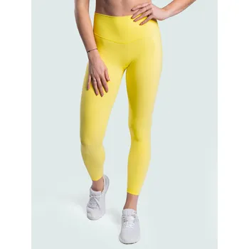 Dámské legíny BrainMax dámské legíny Basic, neonově žluté Velikost: XS