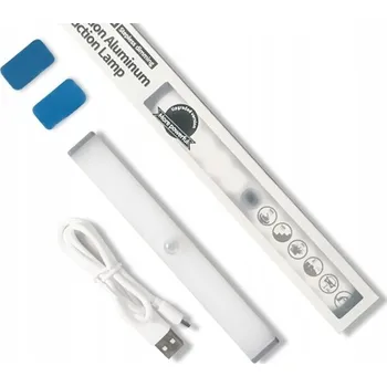 Lampička Lampa s 10 LED diodami, senzorem pohybu a soumraku, USB, Magnet