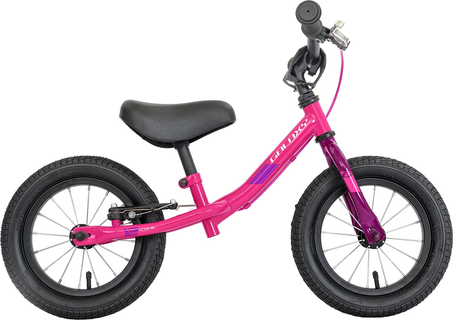 Odrážedlo GALAXY Kosmík 12" růžové