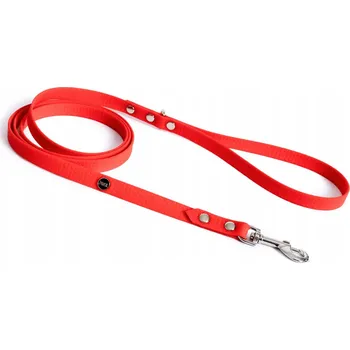 Vodítko pro psa Vodítko městské pro psa Hexa, šířka 10 mm, S, 2,2 m / červené