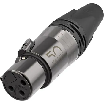 Elektrický konektor NEUTRIK NC3FXX-50 Anniversary Special Edition XLR konektorů