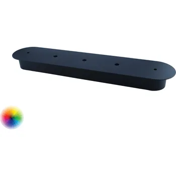 Příslušenství pro svítidlo Baldachýn kov plochý dlouhý k lustrům 420 mm 1-6 otvorů, barevný