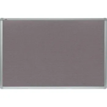 Filcová šedá tabule v hliníkovém rámu 120x180 cm (P-TTA1218-2)