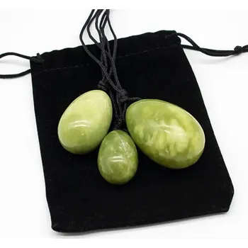 Masáž Jadeitové masážní pomůcky pro pánevní dno | cvičení na pánevní dno - 3ks