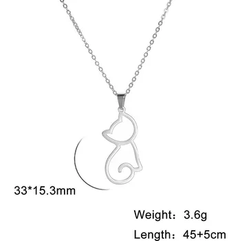 Náhrdelník Náhrdelník s tlapkou z oceli | Dámský šperk - B-ocel