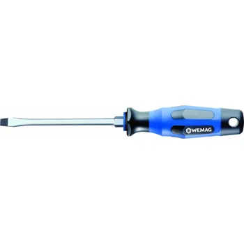Šroubovák Šroubovák plochý 7,0x1,2x125 mm s šestihrannou rukojetí, Wemag