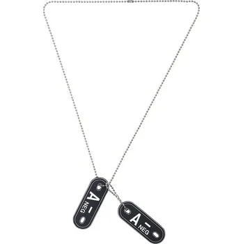 psí známka 101 INC Dog Tag PVC Krevní skupina A- negativní