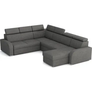 Sedací souprava Rohová sedací souprava Norway U 2F-R-2UP-OTO Zelená