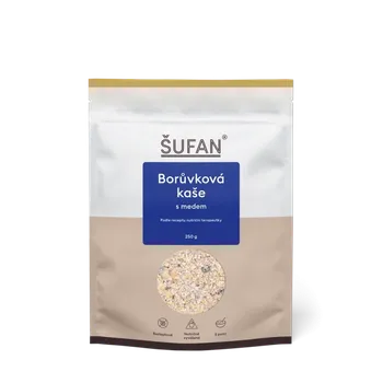 ŠUFAN s.r.o. Borůvková kaše s medem - 250 g