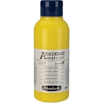 Vodová barva Schmincke Akademie Akrylová barva 224 Primary Yellow 250 ml 1 ks