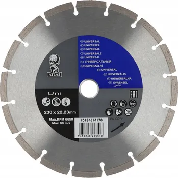 Řezný kotouč DIAMANTOVÝ KOTOUČ NORTON 230 X 22,23 MM