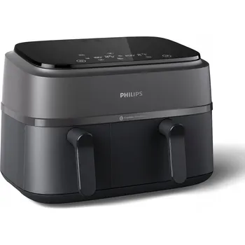 fritéza Philips AirFryer Philips se dvěma zásuvkami 9 l černá
