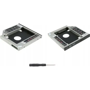 Kapsa na druhý disk rámeček 2,5 HDD SSD SATA 9,5