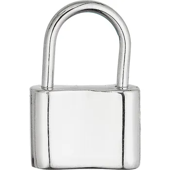 Přívěsek Stříbrný přívěsek visací zámek 64098