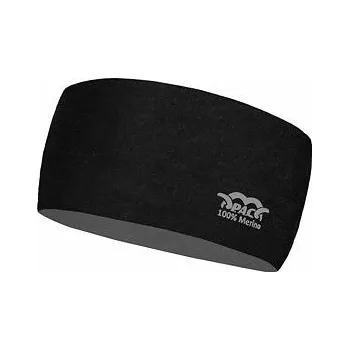 Čepice Čelenka PAC Merino Headband total black