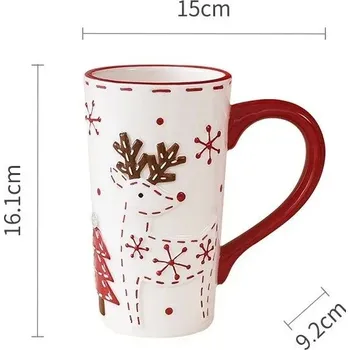 Vánoční hrnek s 3D motivem | kuchyňské vybavení - Elk