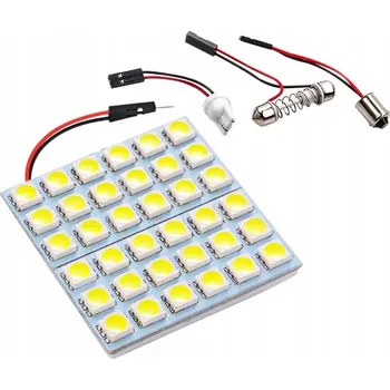 LED panel PANEL 36 LED MODUL W5W BA9S T4W C5W C10W BÍLÝ