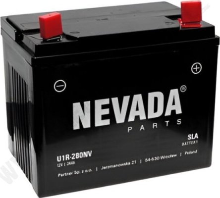 Bezúdržbová baterie NEVADA 24Ah/12V P+ (U1R-280AG)