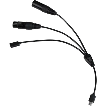 Studiové světlo Nanlite USB-C to DMX Cable Splitter