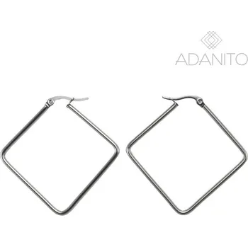 Náušnice Náušnice z chirurgické oceli čtverec