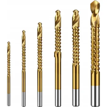 Vrták VRTÁK S OZUBOVÁNÍM DO DŘEVA 6 KUSŮ VRTÁKY ROSFIX