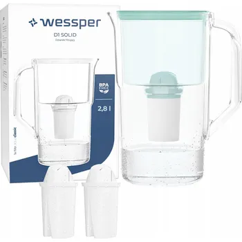 Filtrační konvice Filtrační konvice Wessper D1 Solid 2,8 l zelená