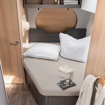 Povlečení Elastické prostěradlo Walra Jersey 130–160 × 180–210 cm barva písková umístění vpravo