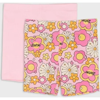 Dívčí kalhoty Sinsay - Sada 2 legín Barbie - pastelová růžová - 462DG-03X - 462DG-03X-98