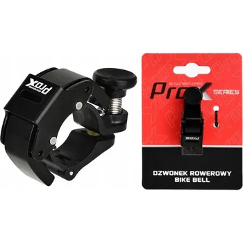 Zvonek na kolo Mechanický zvonek Prox Ces 19 mm Alu černý