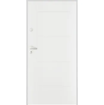 Vchodové dveře Vchodové dveře ECOPROF plné bílé 90 cm 55 mm venkovní