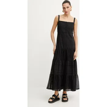 Dámské šaty Šaty Marella BAVERO černá barva, midi, 2513221182200 99X, vel. 36