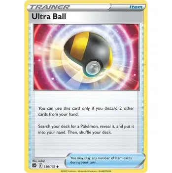 Sběratelská karetní hra Pokémon karta Ultra Ball 150/172