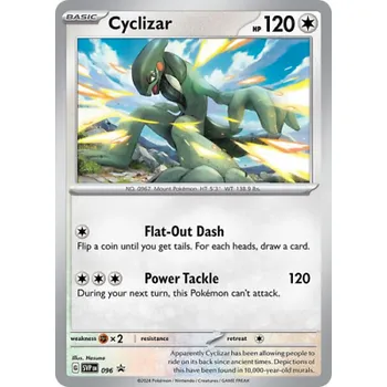 Společenská hra Pokémon karta Cyclizar SVP 096 Holo