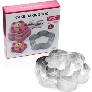 Forma na pečení Nerezová forma na dezerty a dorty | kuchyňské potřeby - Květ