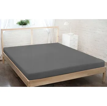 Prostěradlo Prostěradlo jersey s gumou 140x200 grafitové