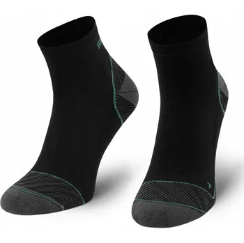 Pánské oblečení SPAIO Ponožky RUNNING 03 BLACK/GRE 44-46