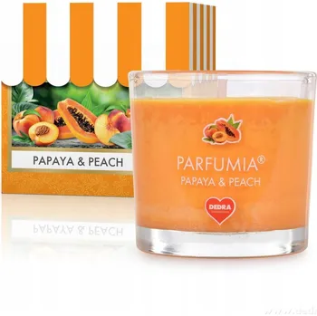 Svíčka Sójová vonná svíčka PAPÁJA A BROSKVE Vaše Dedra