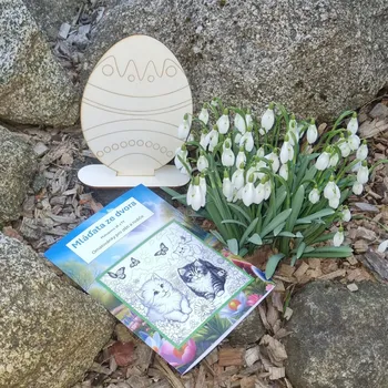 omalovánky Nebe doma Velikonoční vajíčko a omalovánky - Malujeme JÁ a TY